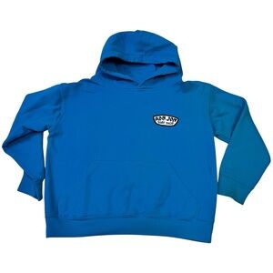 Ron Jon Surf Shop Youth Medium Blue Graphic Hoodie Parrot
